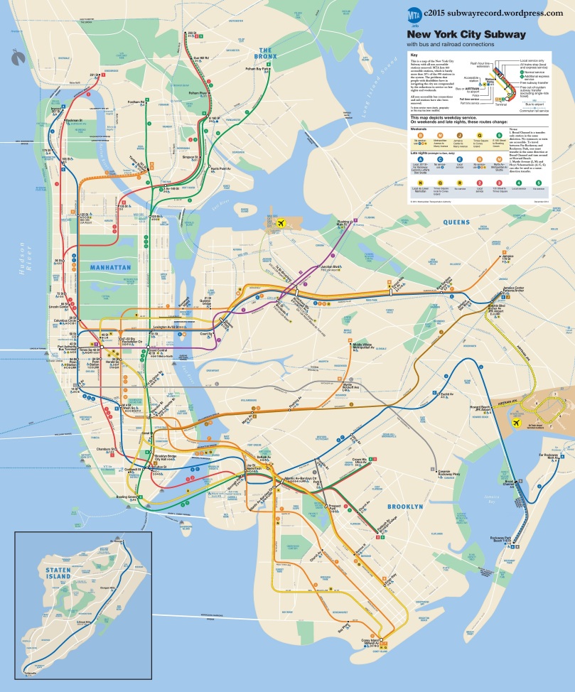 ADA Subway Map